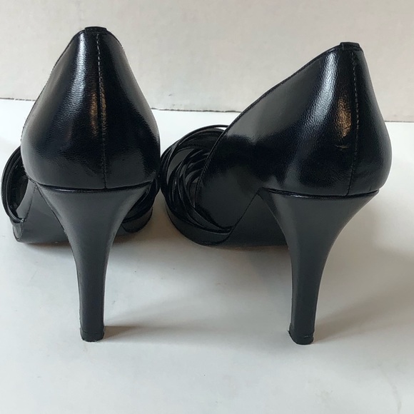 36. Parisian Platinum Black Open Side and Toe size 8 - Picture 6 of 14